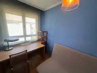 Schlafzimmer von Wohnungen zur Miete in León Capital  mit Heizung, Parkett und Terrasse