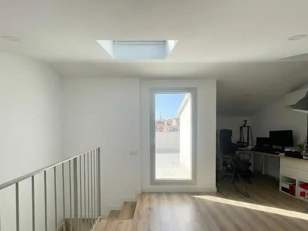 Terrasse von Dachboden zur Miete in Sant Sadurní d'Anoia mit Klimaanlage und Balkon