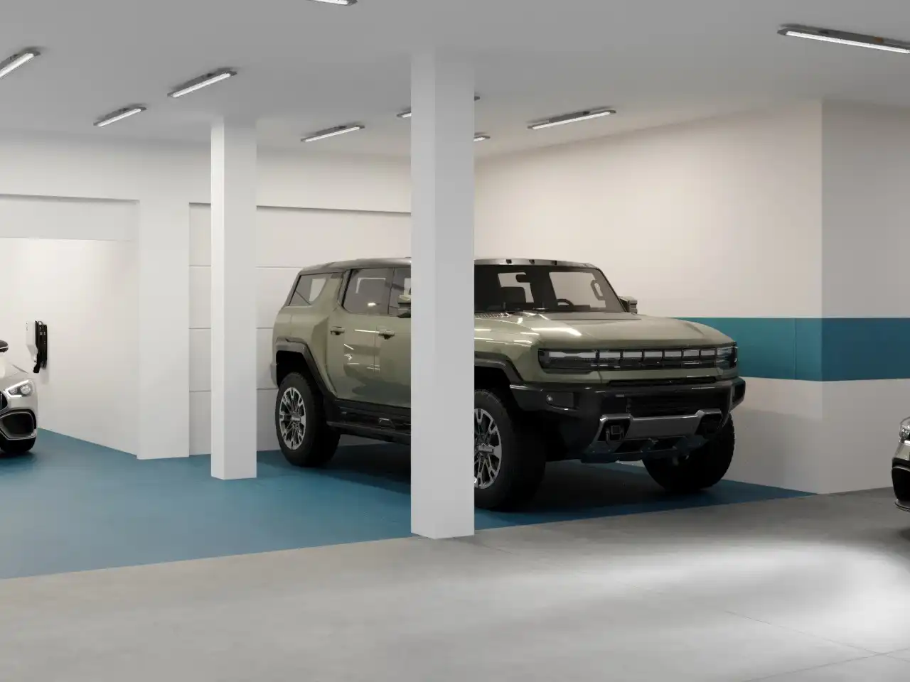 Parking de Casa o chalet en venta en Marbella con Aire acondicionado, Calefacción y Jardín privado