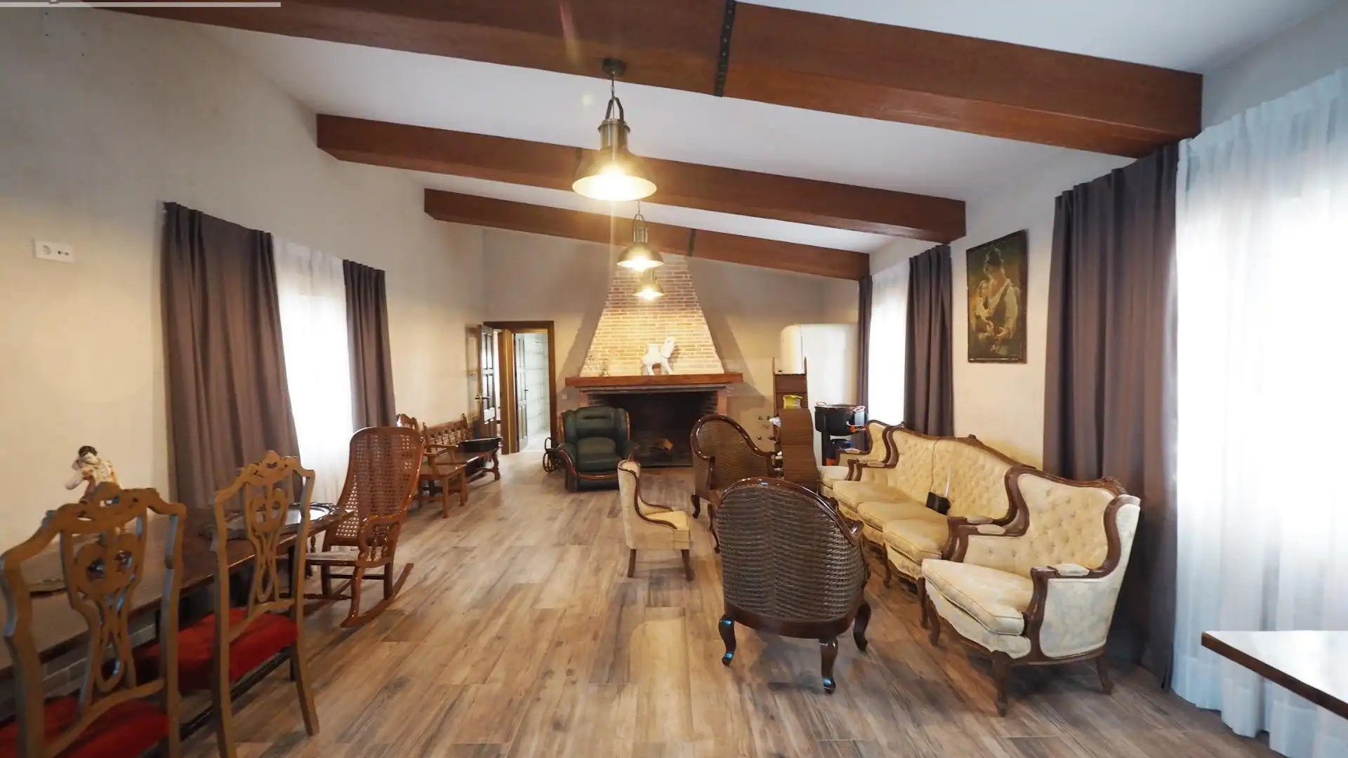 Living room of Houses for sale in Tomelloso  with Air Conditioner and Furnished