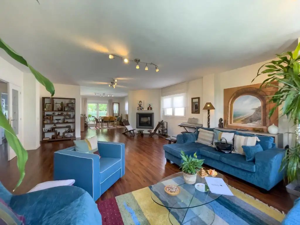 Living room of Detached homes for sale in Las Rozas de Madrid  with Private garden, Terrace and Storage room