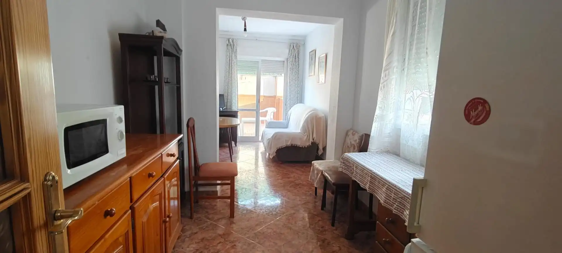 Wohnzimmer von Wohnung zur Miete in Granada mit Klimaanlage, Terrasse und Möbliert