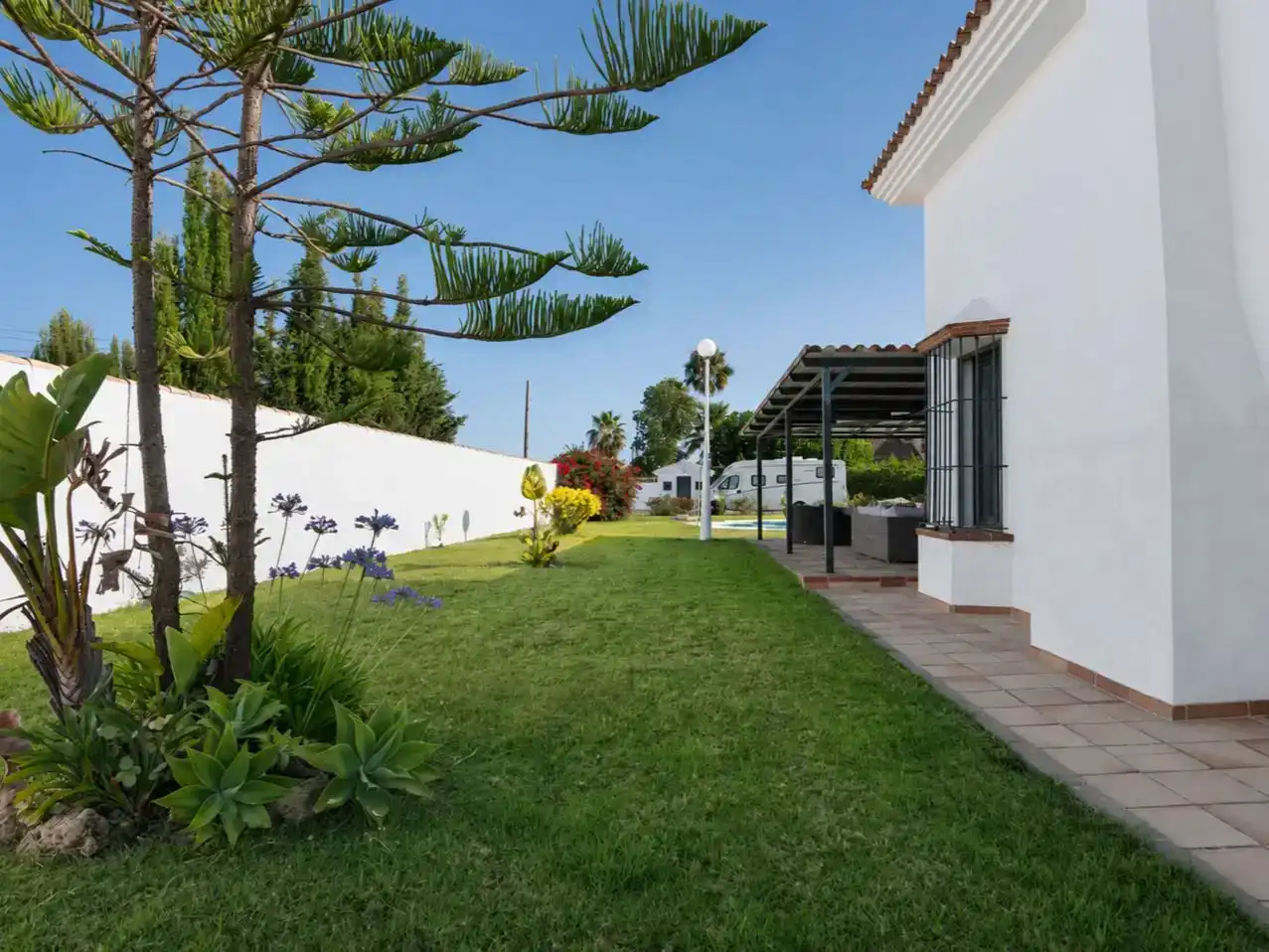 Jardín de Piso en venta en Aljaraque con Aire acondicionado, Jardín privado y Trastero