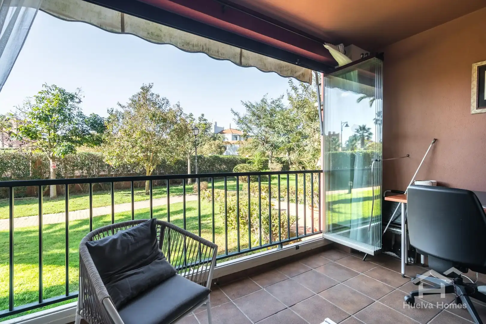 Terrassa de Apartament en venda en Ayamonte amb Aire condicionat, Calefacció i Jardí privat