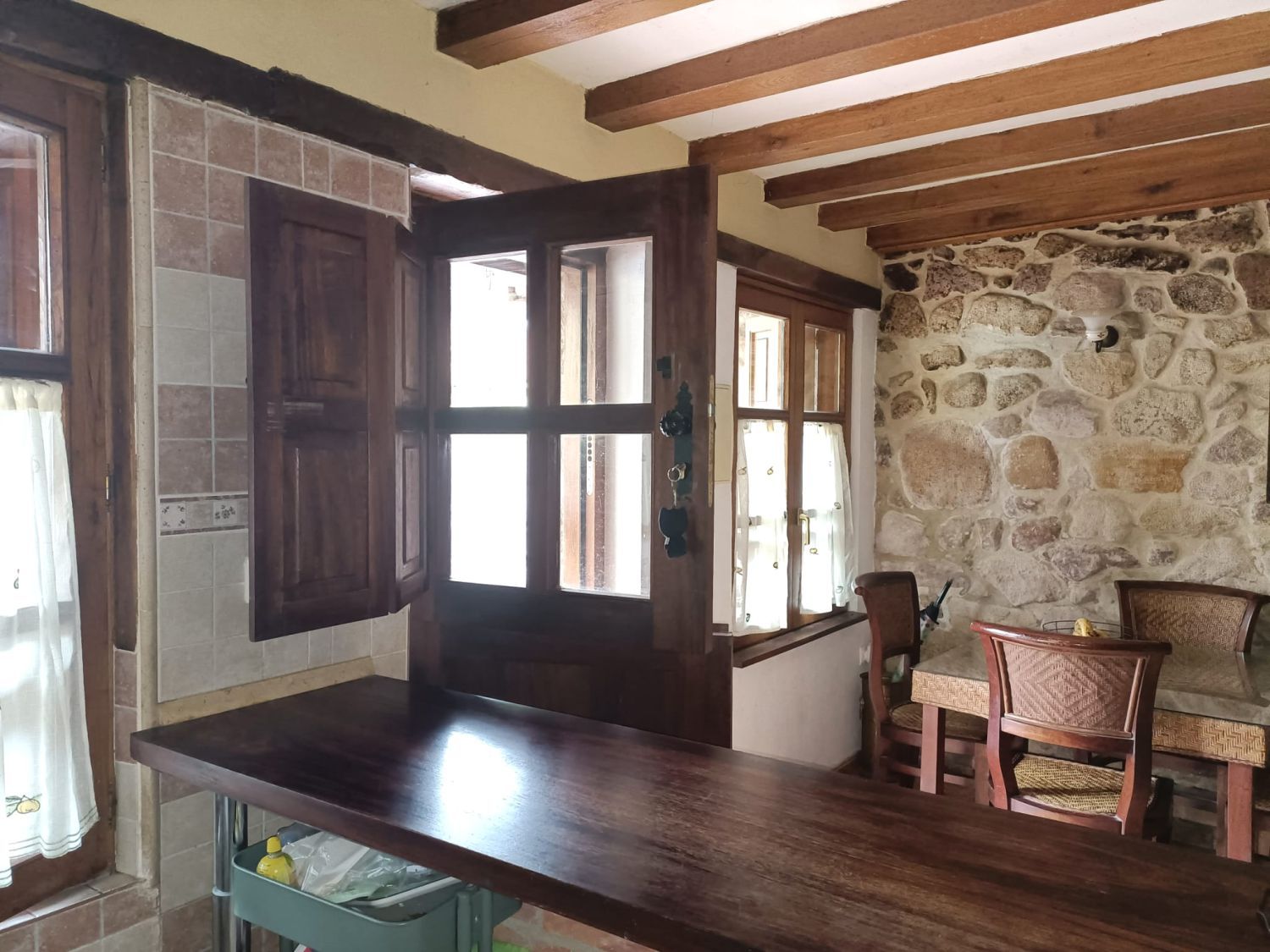 Kitchen of Single-family semi-detached for sale in Torrelavega   with Heating and Terrace