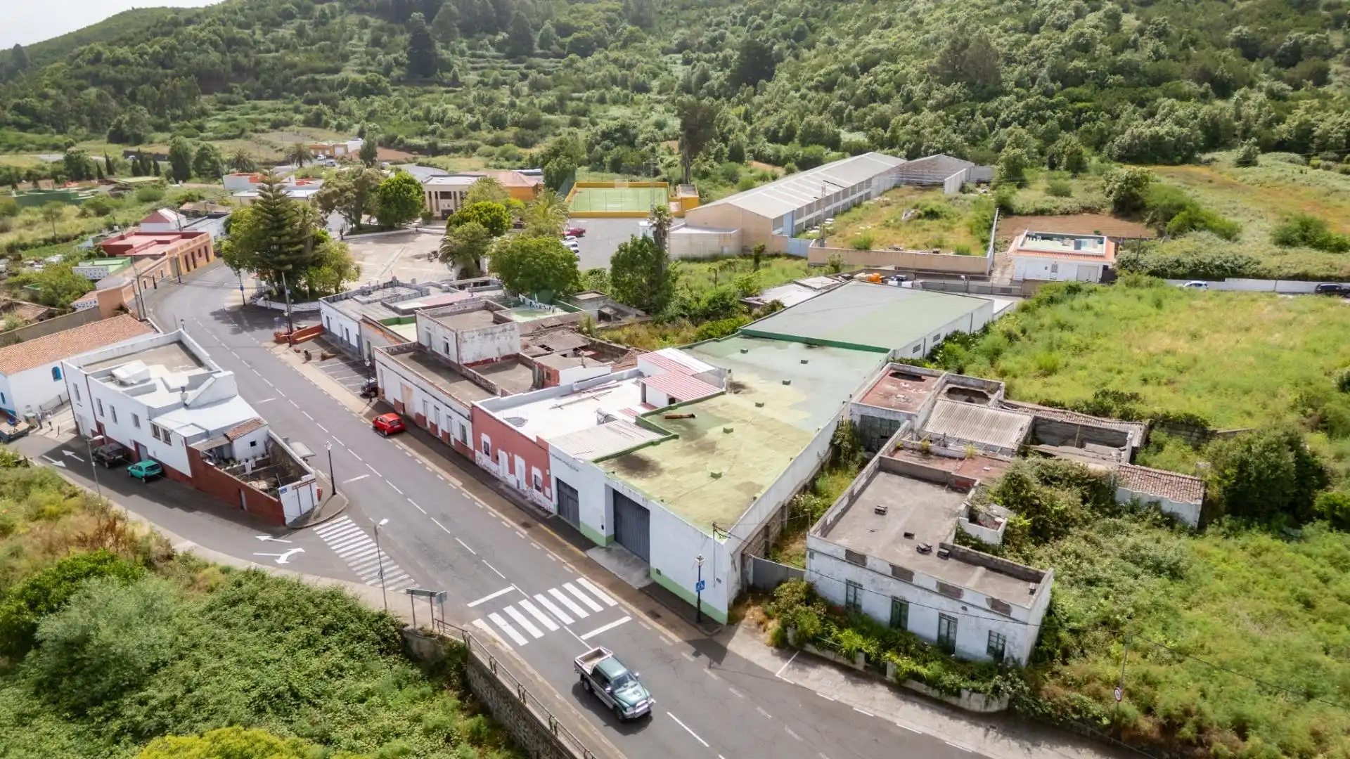Vista exterior de Nau industrial en venda en El Tanque