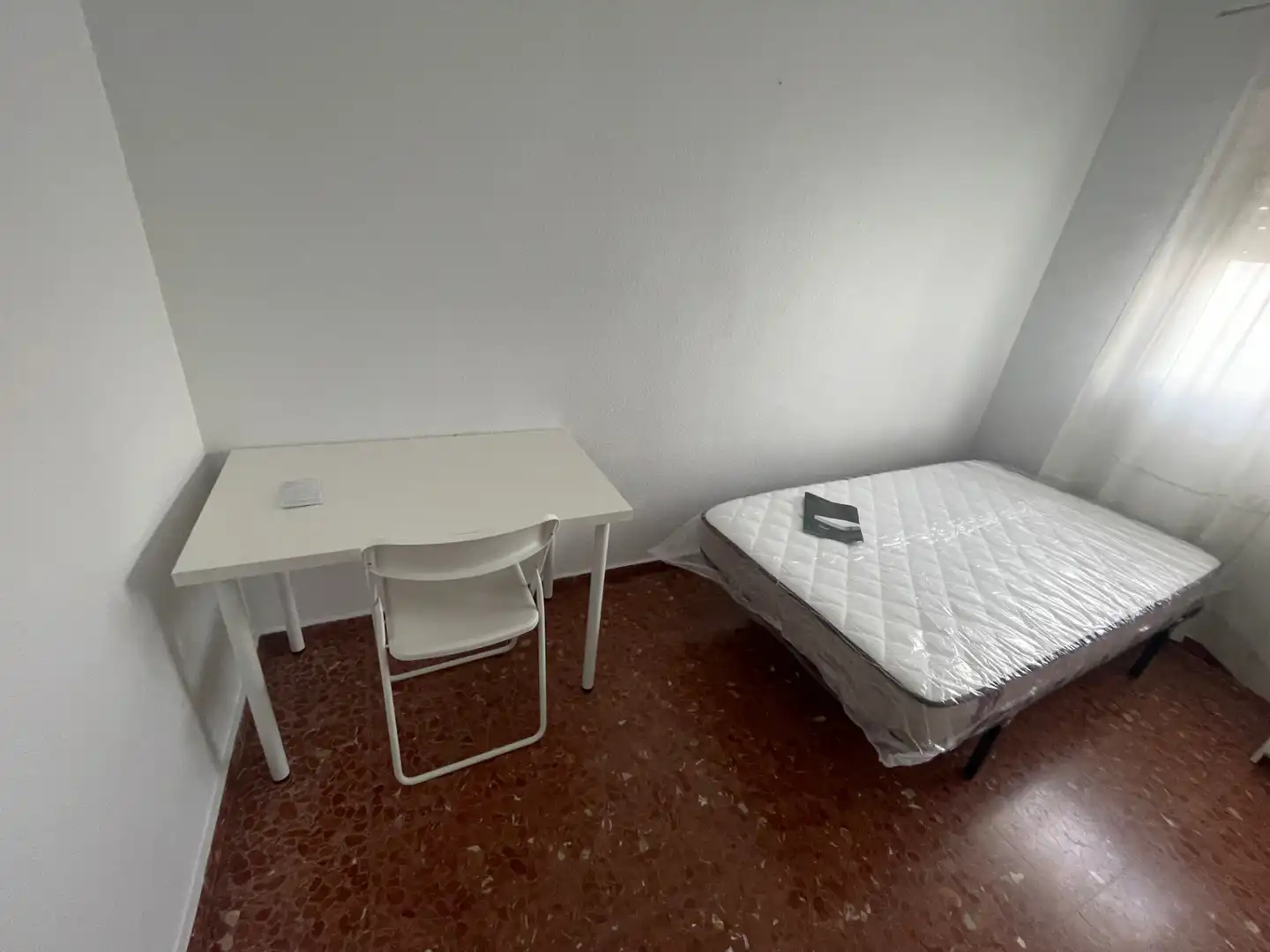 Bedroom of Flat for rent in Almendralejo  with Air Conditioner, Furnished and Washing machine