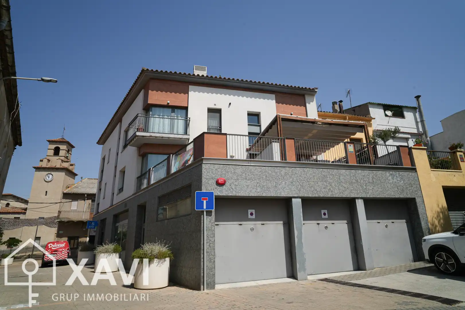Vista exterior de Dúplex en venda en Vallbona d'Anoia amb Aire condicionat, Calefacció i Terrassa