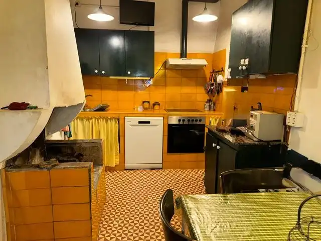 Cocina de Finca rústica en venta en Serra de Daró con Calefacción y Terraza