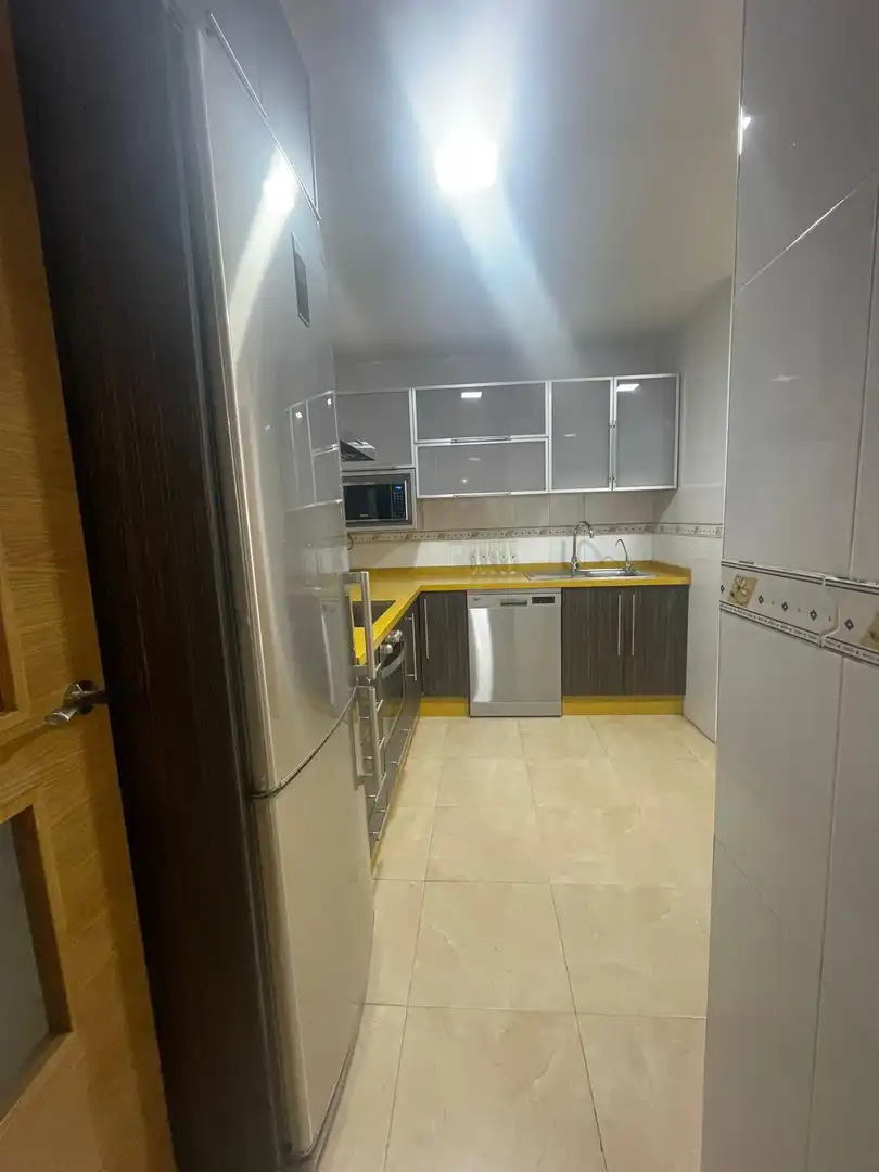 Kitchen of Flat for rent in Murcia  with Air Conditioner, Storage room and Furnished