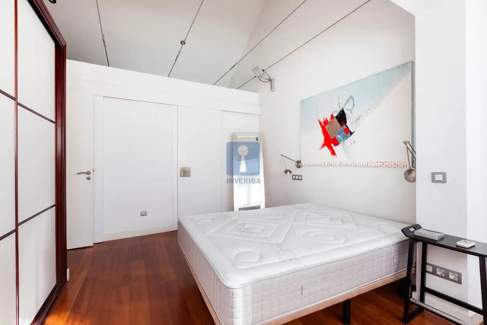Bedroom of Attic for rent in Madrid  with Air Conditioner, Heating and Storage room