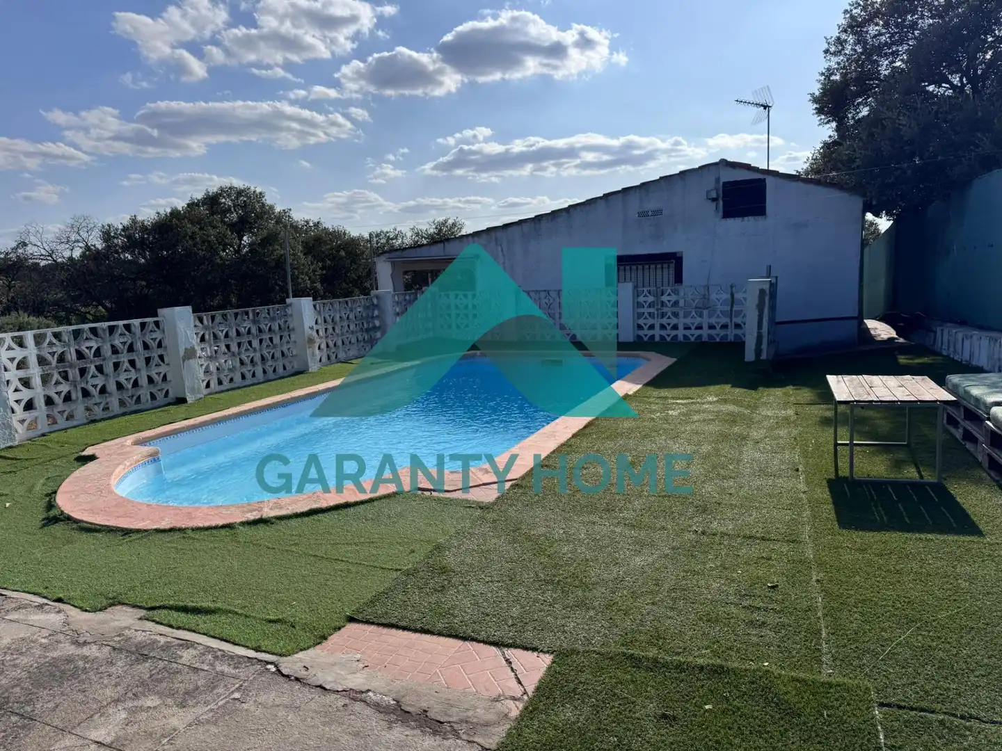 Jardí de Casa o xalet en venda en Torreorgaz amb Aire condicionat, Jardí privat i Terrassa