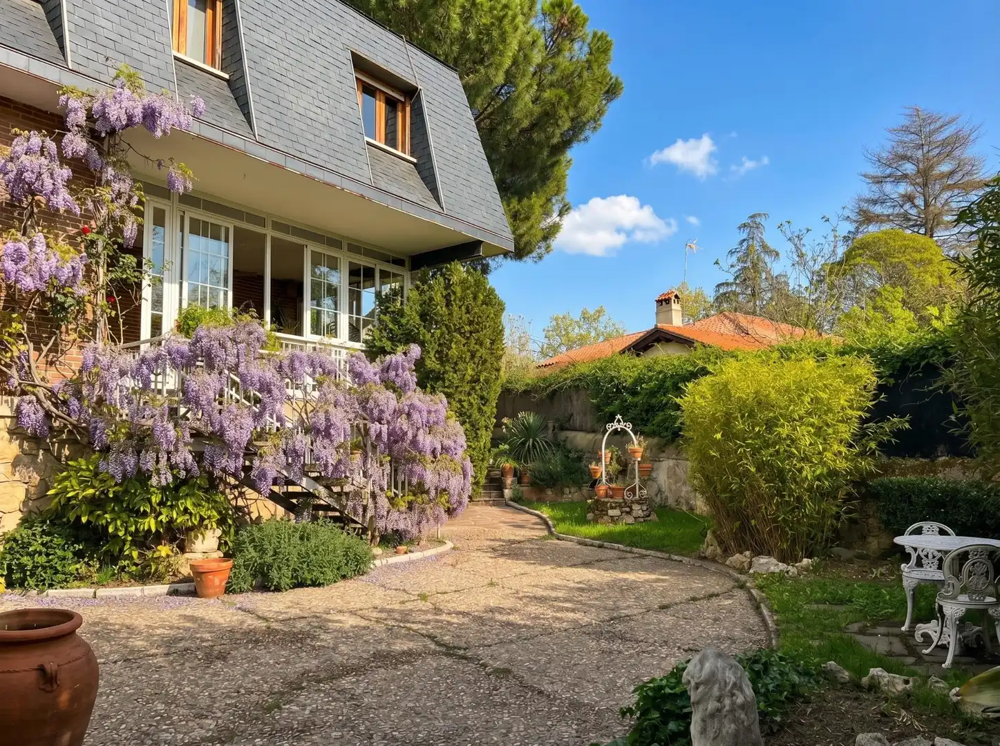 Jardín de Casa o chalet en venta en Torrelodones con Calefacción, Jardín privado y Terraza