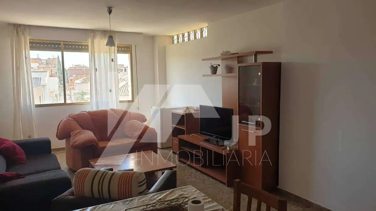 Sala de estar de Piso de alquiler en Granada con Calefacción y Amueblado