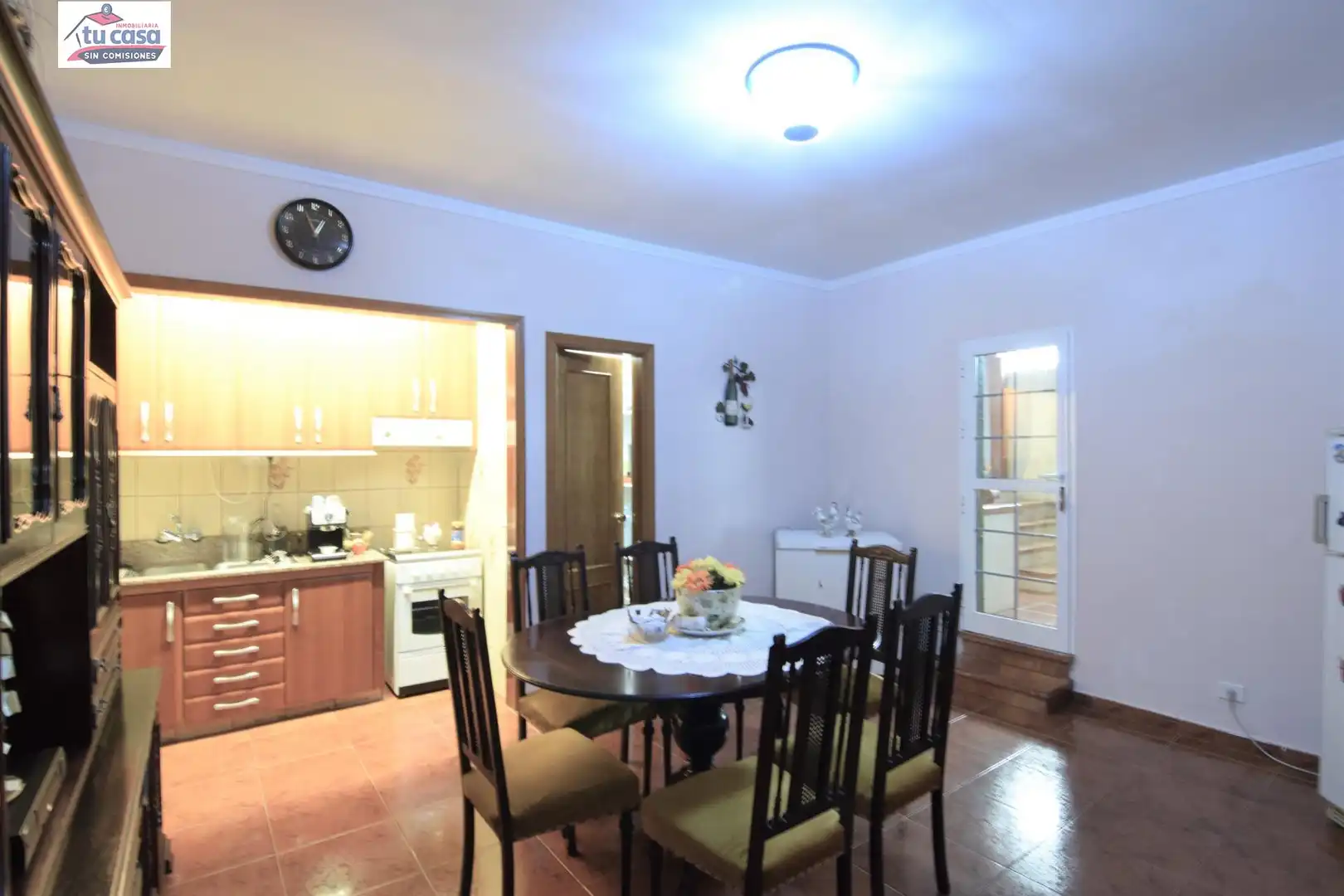 Dining room of Houses for sale in Santa María de Guía de Gran Canaria  with Air Conditioner, Heating and Private garden