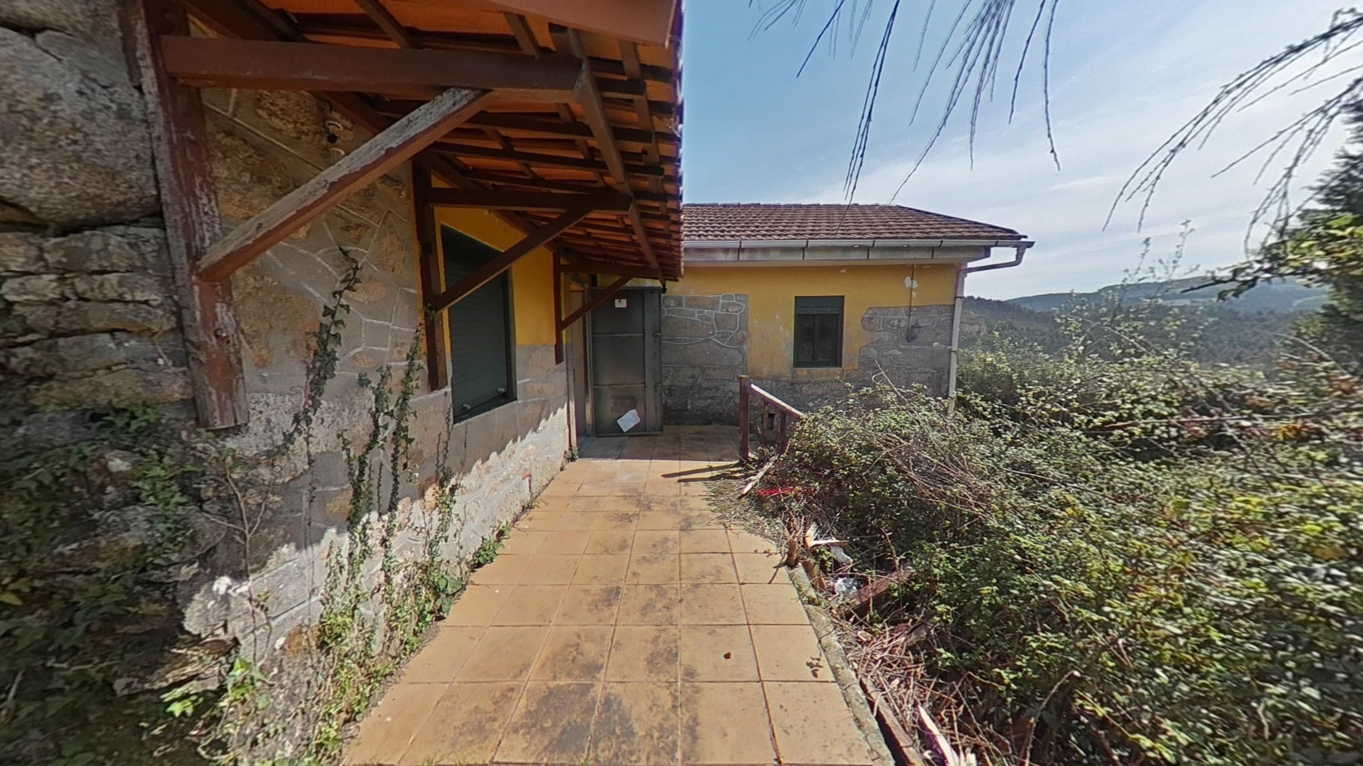 Vista exterior de Casa o xalet en venda en Campo Lameiro amb Jardí privat, Terrassa i Traster