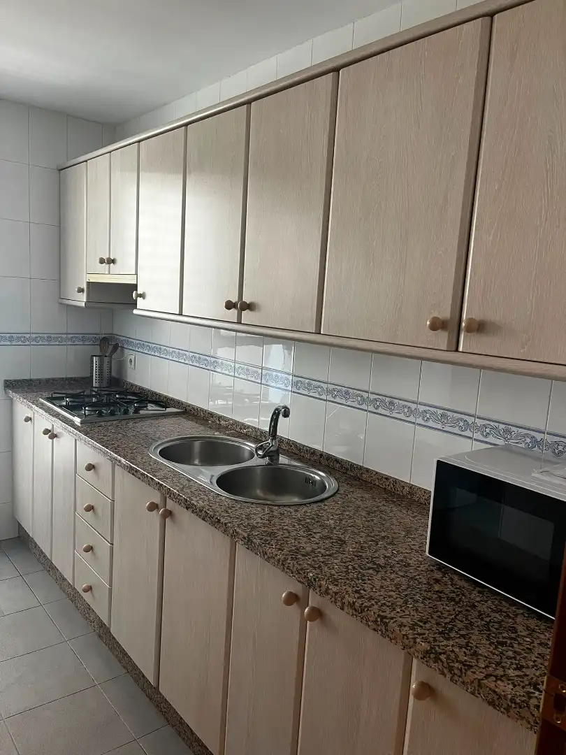Cocina de Piso de alquiler en Zafra con Aire acondicionado, Amueblado y Lavadora