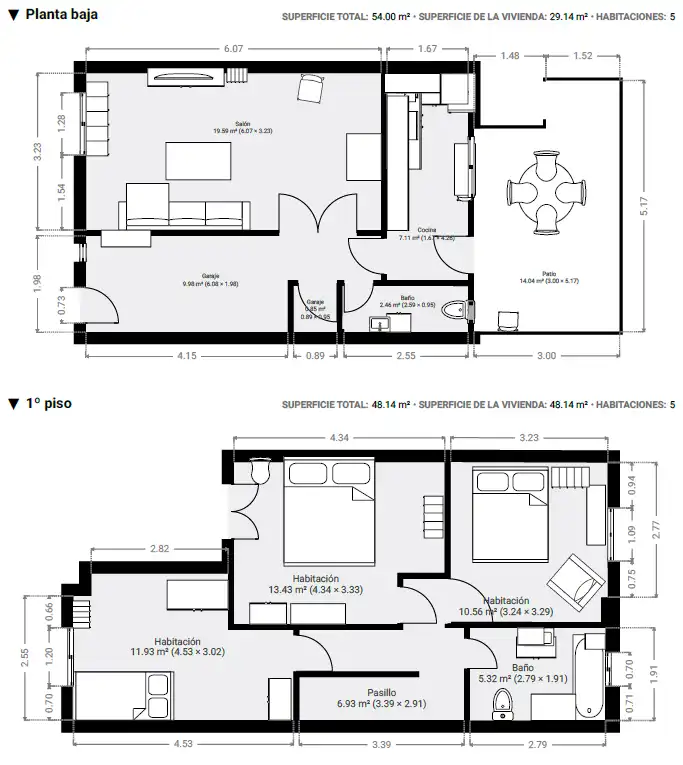 Casa adosada en venta en Las Gabias con Aire acondicionado, Trastero y Balcón