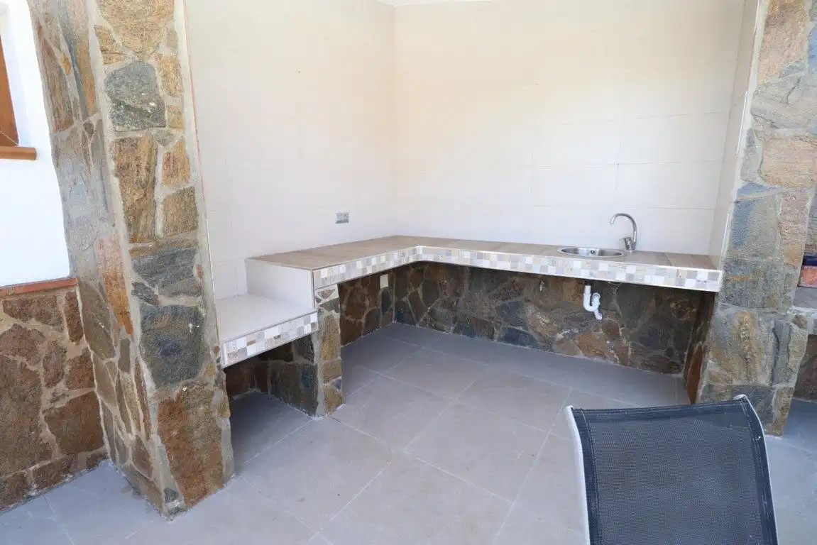 Cocina de Casa o chalet de alquiler en Alhaurín El Grande con Aire acondicionado, Jardín privado y Piscina