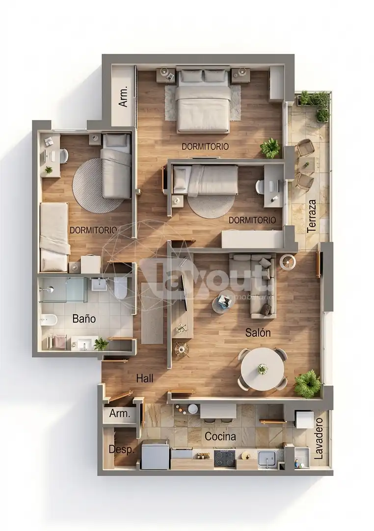 Living room of Flat for sale in Jaraíz de la Vera  with Terrace