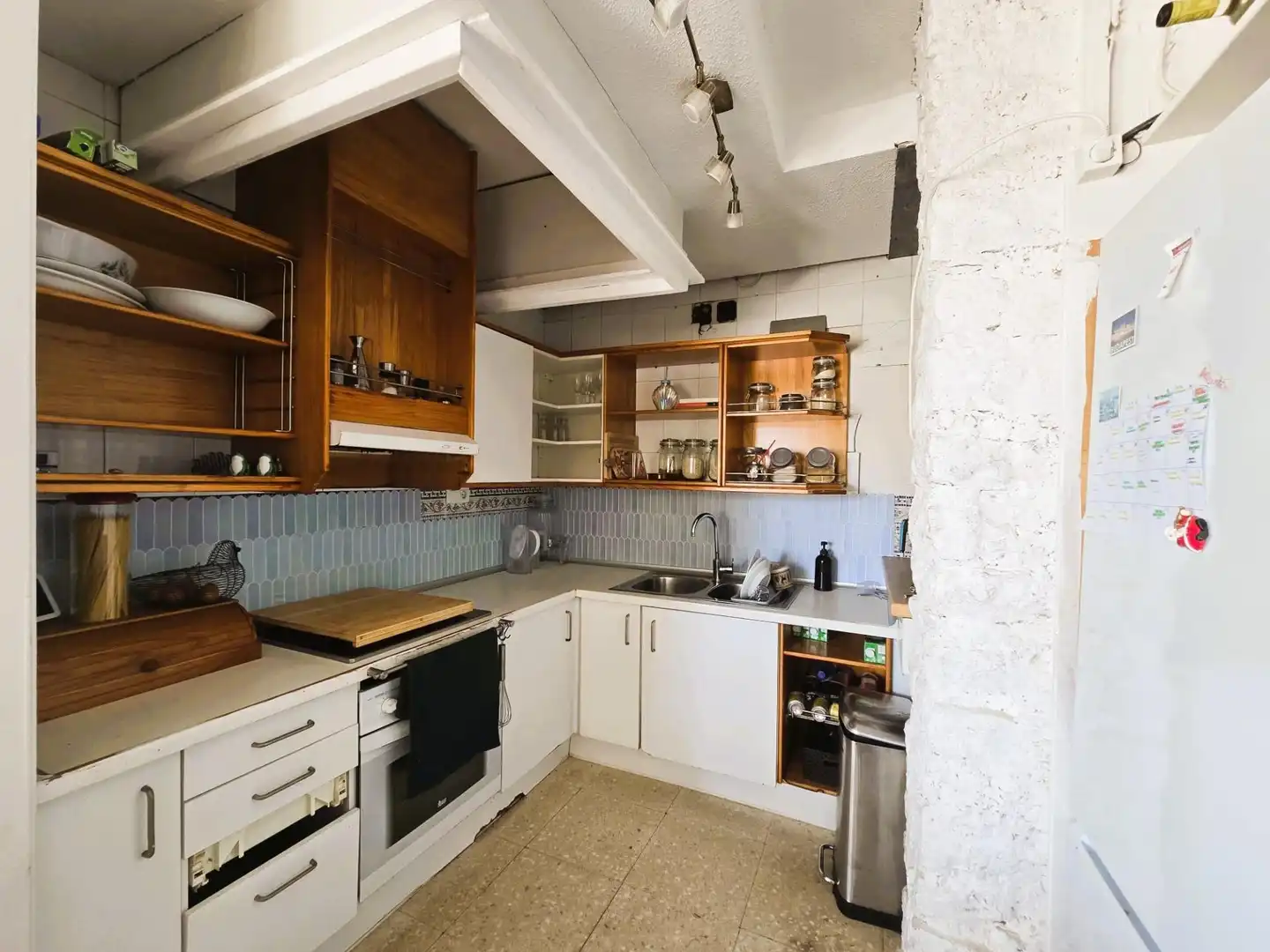 Küche von Haus oder Chalet zum Verkauf in Benidorm mit Privatgarten, Terrasse und Abstellraum
