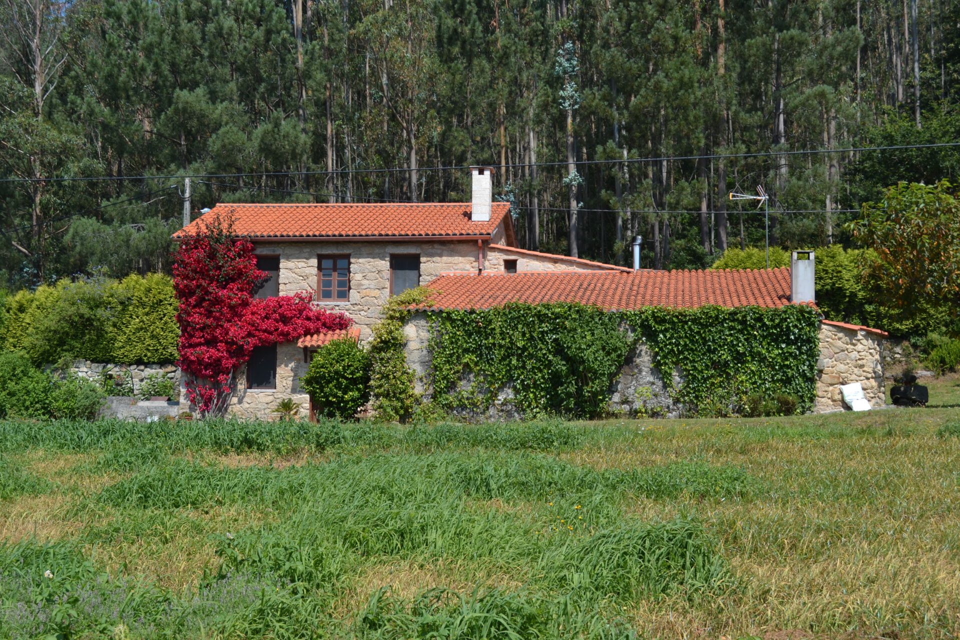 Exterior view of Country house for sale in Vilarmaior  with Heating, Private garden and Furnished
