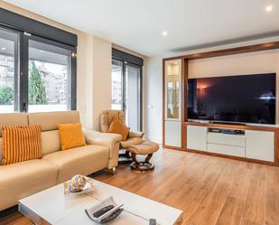Living room of Flat for sale in  Madrid Capital  with Air Conditioner, Heating and Terrace