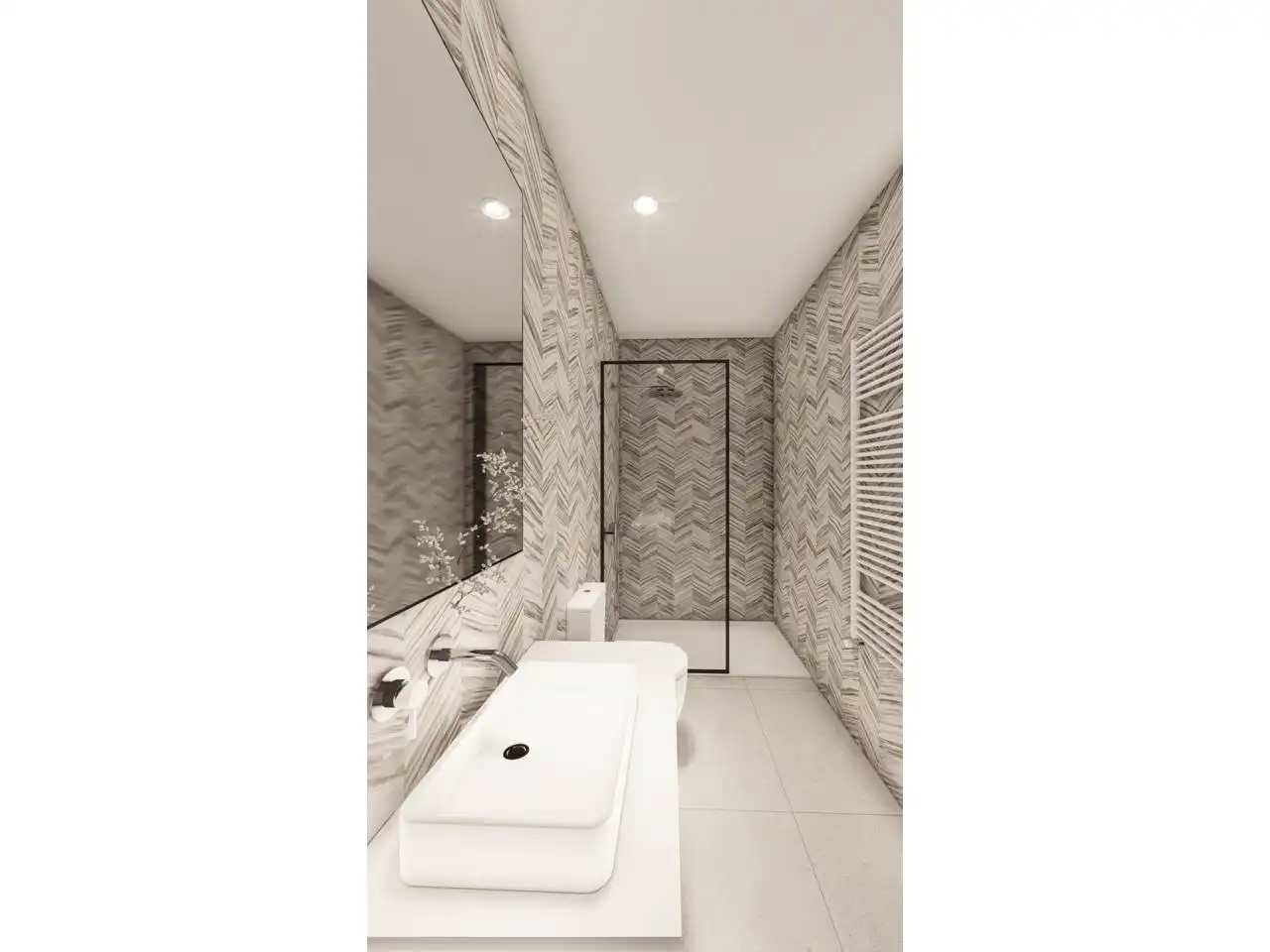 Baño de Piso en venta en Sant Julià de Vilatorta con Calefacción y Terraza