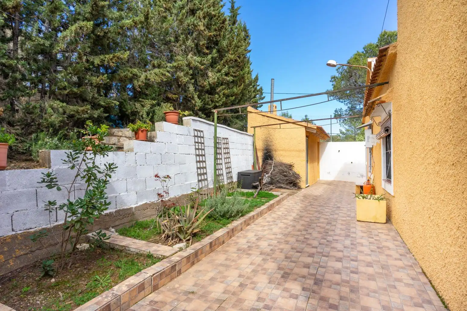 Jardí de Casa o xalet en venda en Mula amb Parquet, Terrassa i Moblat