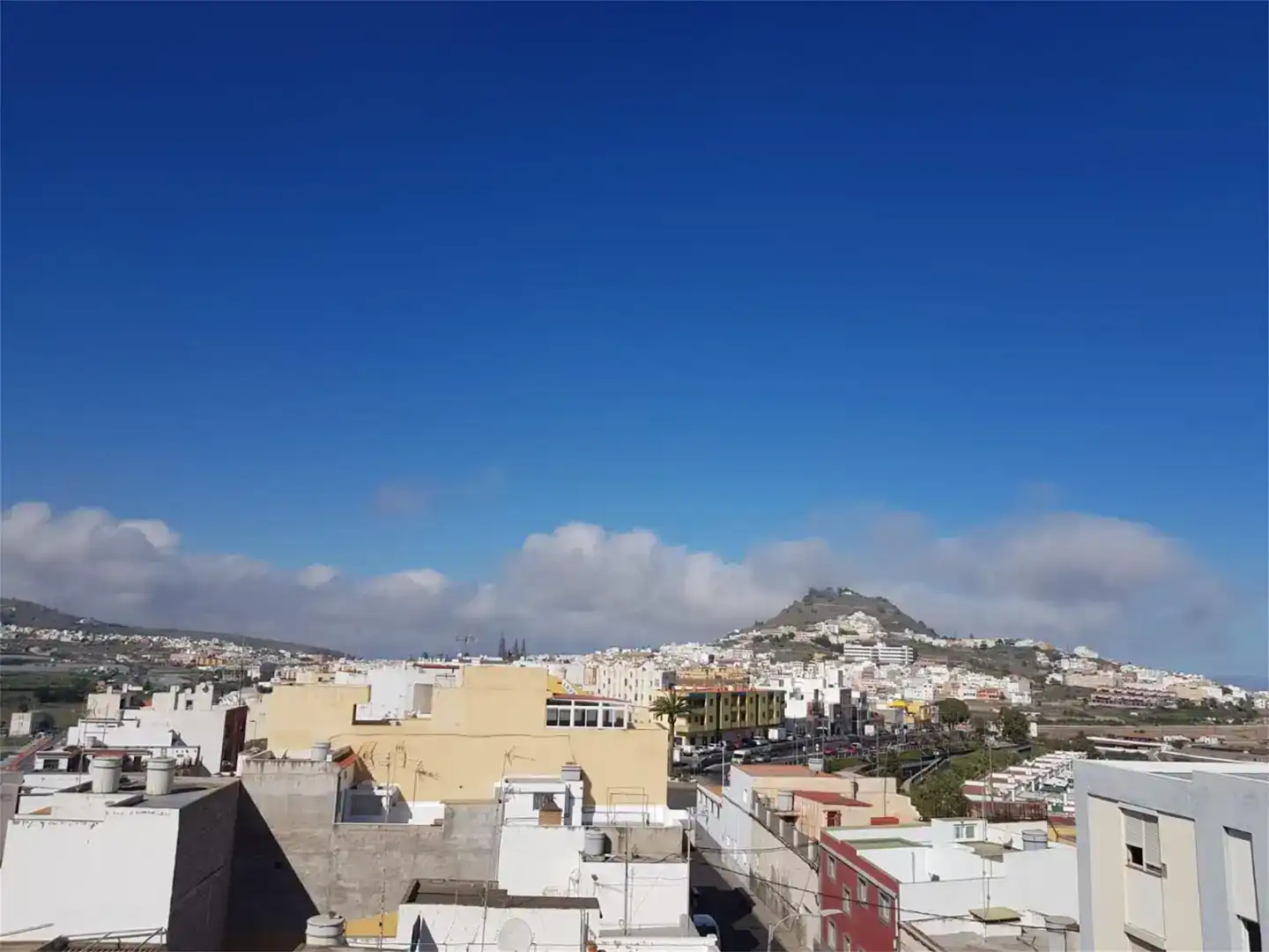 Vista exterior de Casa adosada en venta en Arucas