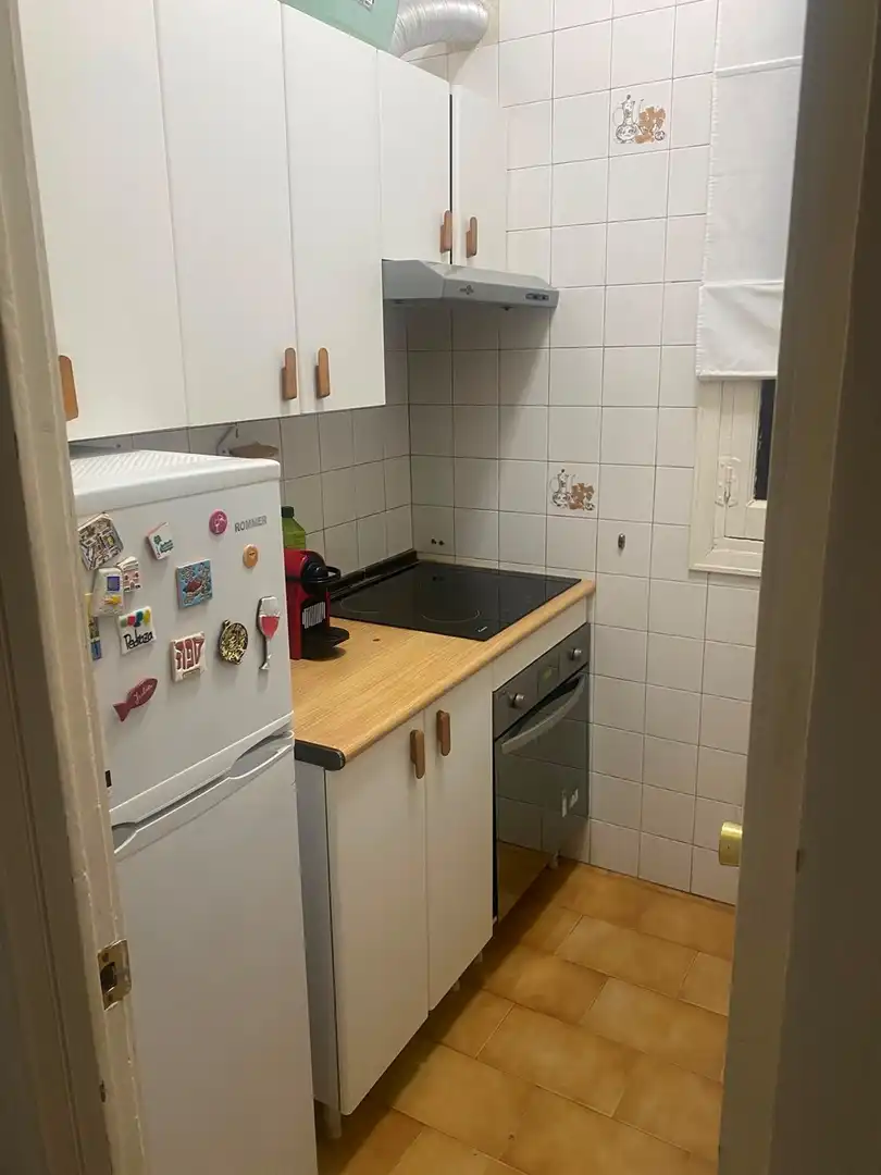 Cocina de Piso de alquiler en Madrid con Amueblado