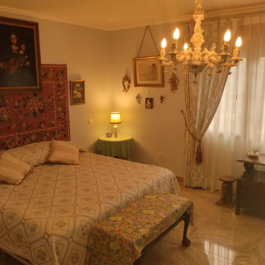 Dormitori de Casa o xalet en venda en El Escorial amb Calefacció, Jardí privat i Parquet
