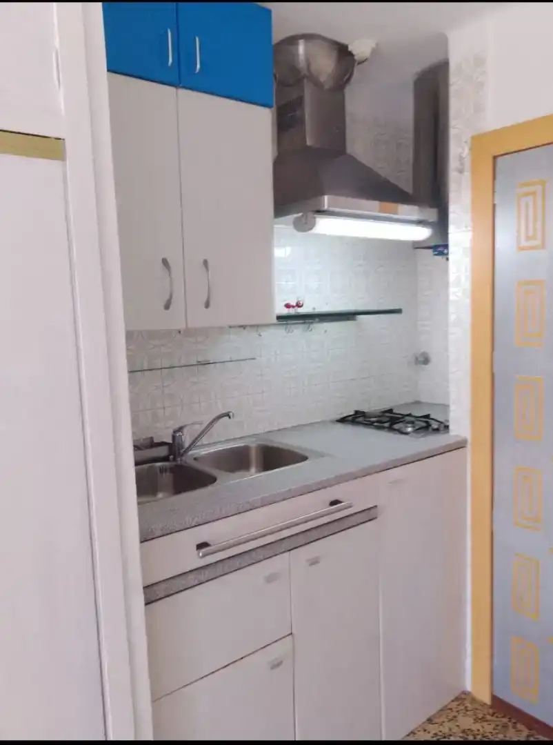 Küche von Wohnung zum Verkauf in  Palma de Mallorca mit Waschmaschine und Balkon