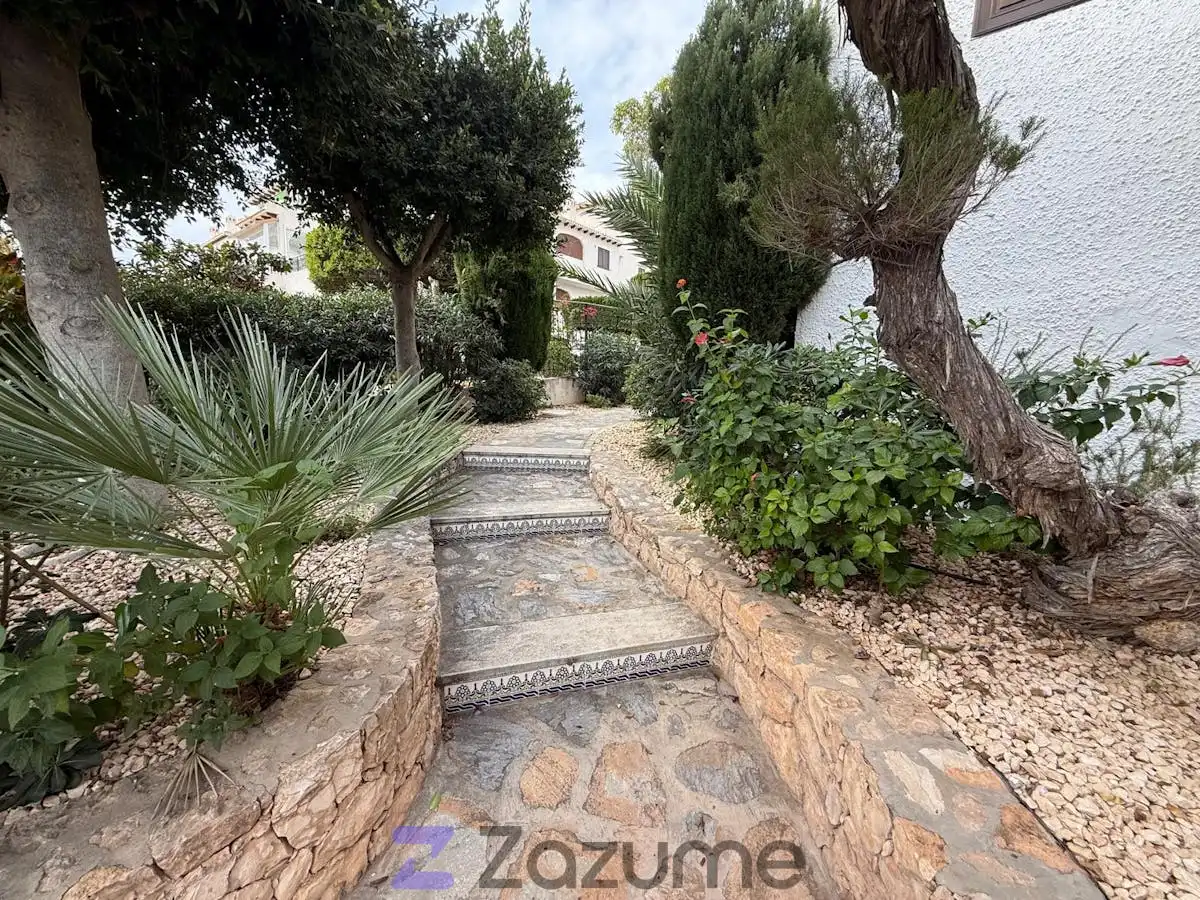 Garden of Detached homes for rent in Orihuela  with Private garden, Swimming Pool and Furnished