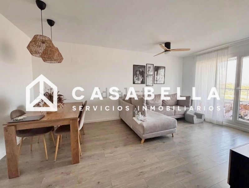 Living room of Flat for sale in  Valencia Capital  with Air Conditioner, Heating and Terrace