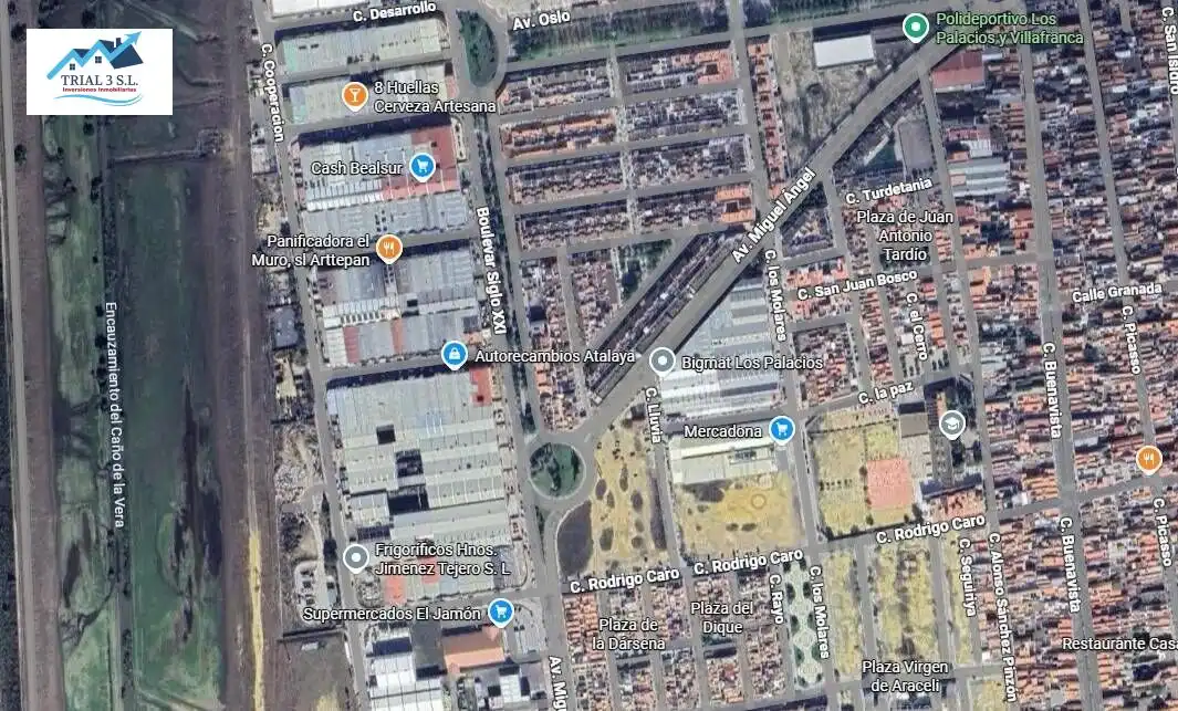 Vista exterior de Piso en venta en Los Palacios y Villafranca
