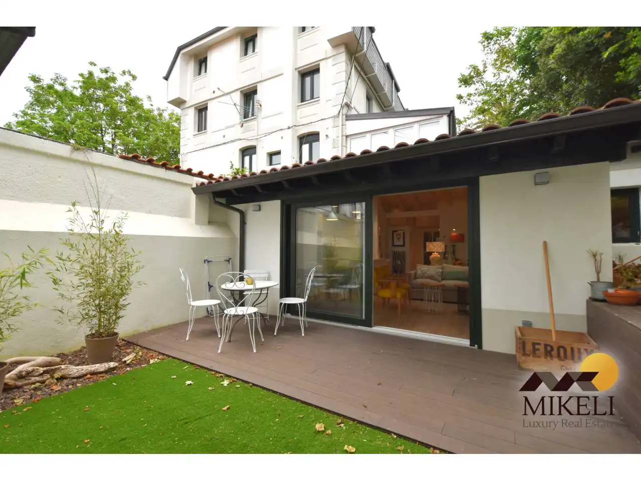 Terraza de Piso de alquiler en Santander con Calefacción, Jardín privado y Terraza
