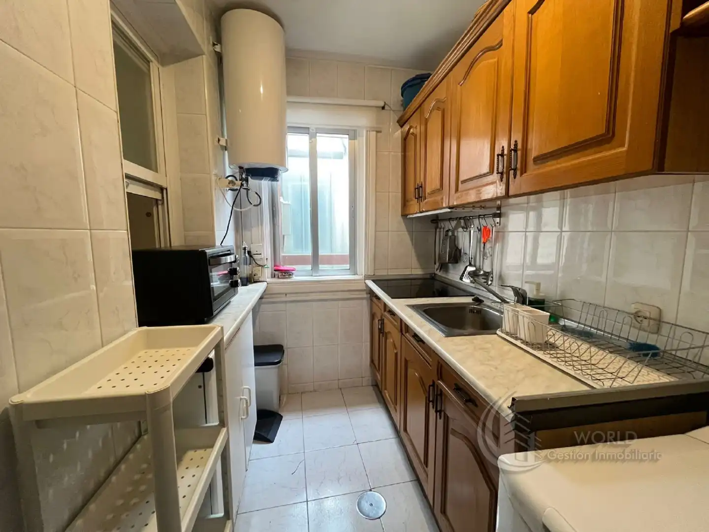 Küche von Wohnung zur Miete in Madrid mit Klimaanlage, Heizung und Möbliert