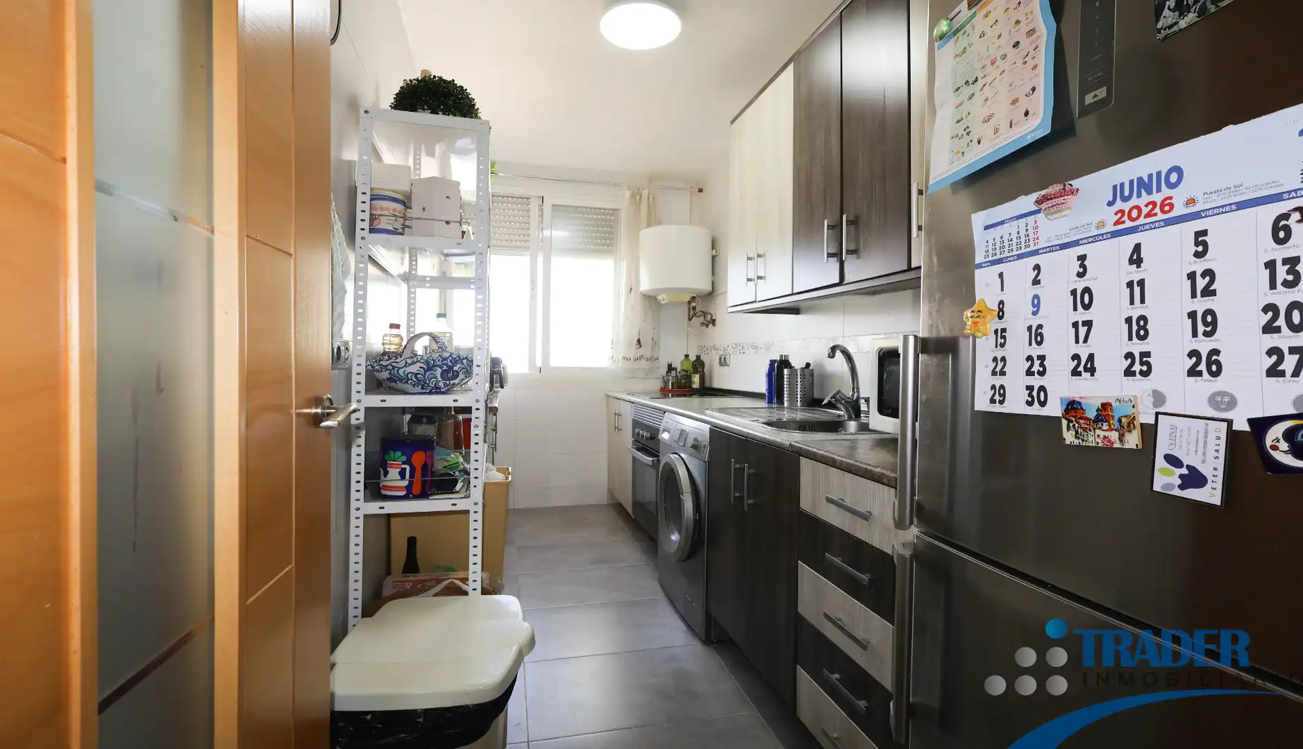 Kitchen of Flat for sale in Móstoles  with Terrace and Balcony