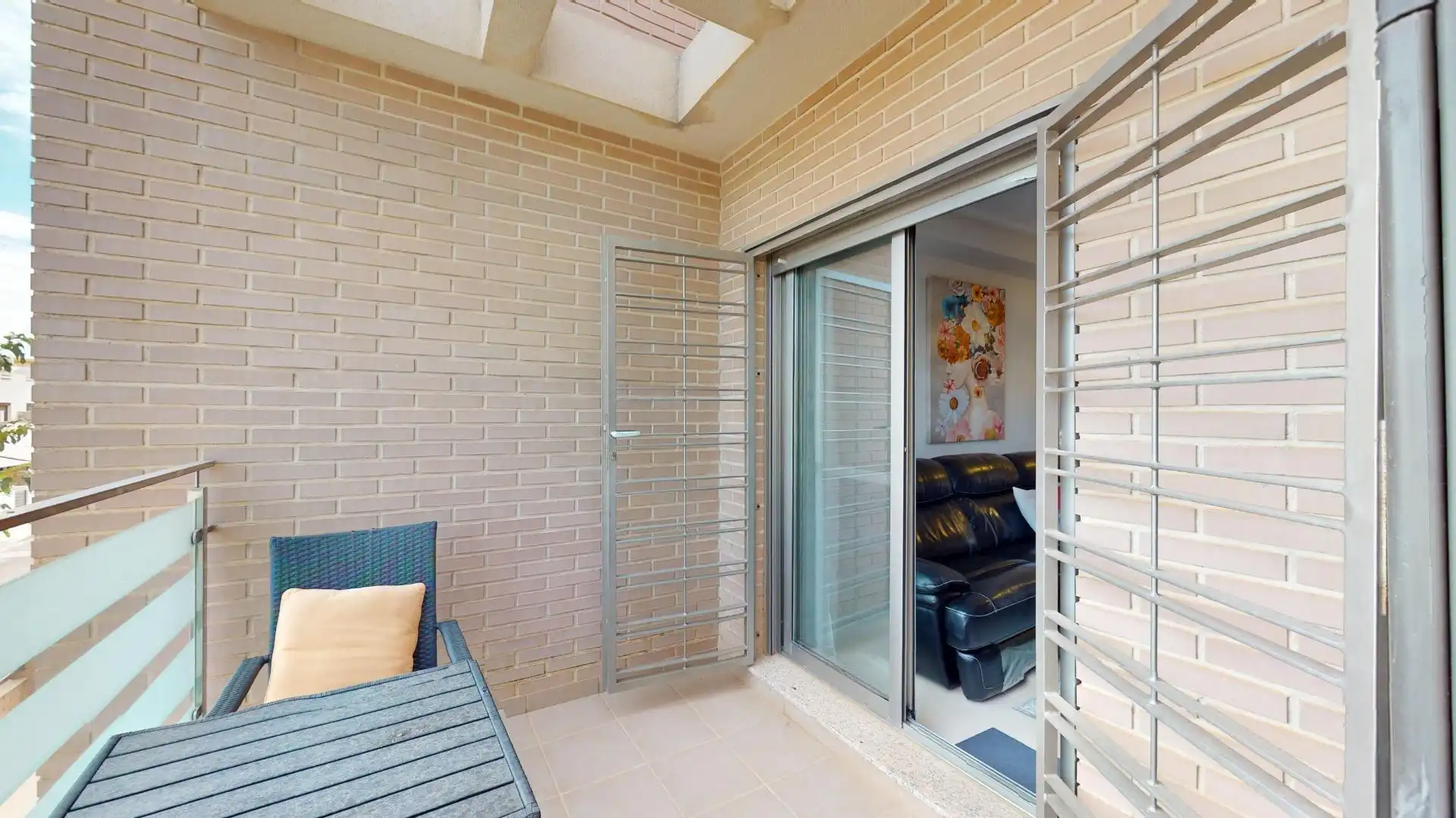 Balcony of Attic for sale in Pilar de la Horadada  with Air Conditioner, Terrace and Furnished