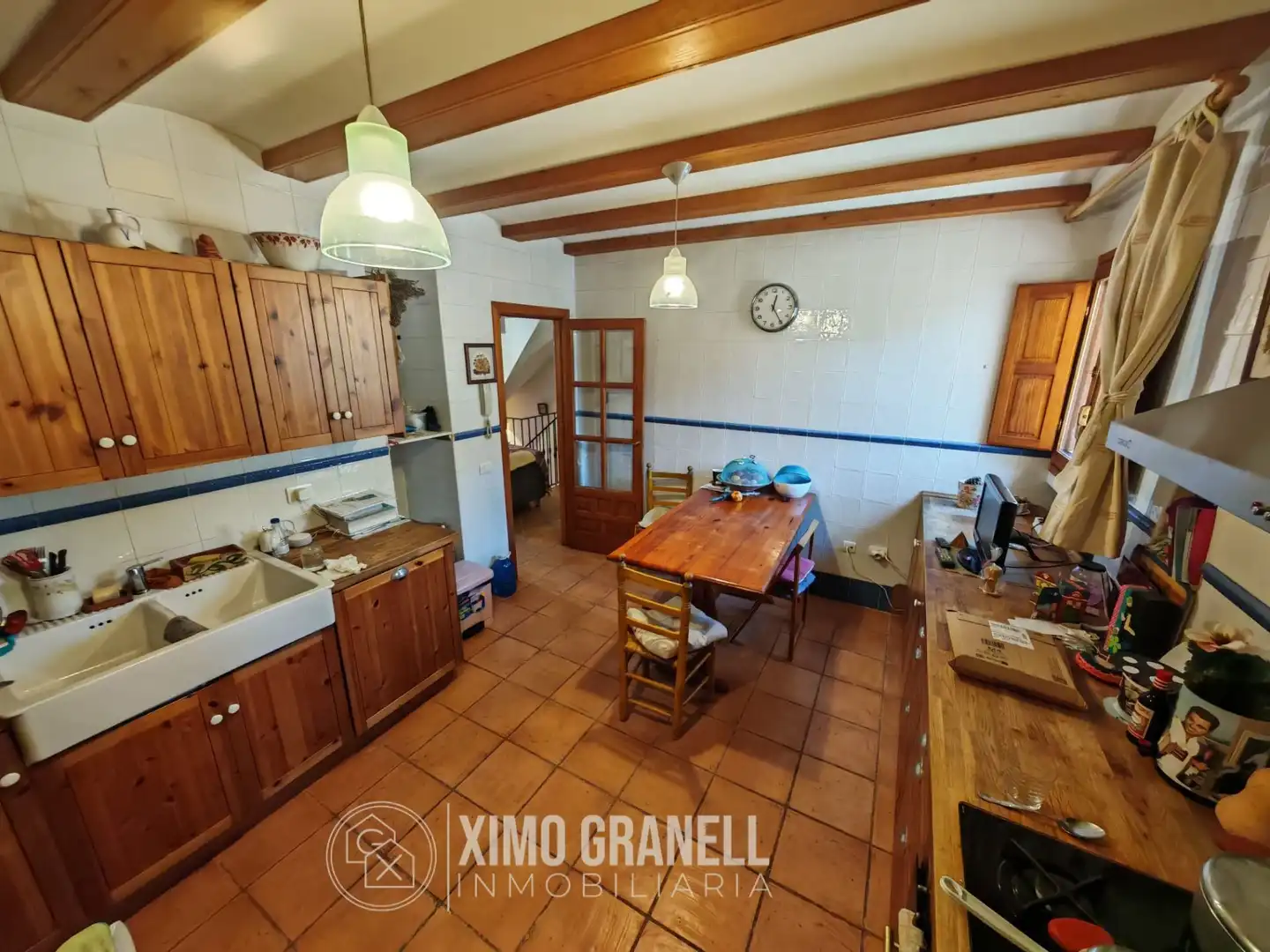 Cuina de Casa o xalet en venda en Eslida amb Traster