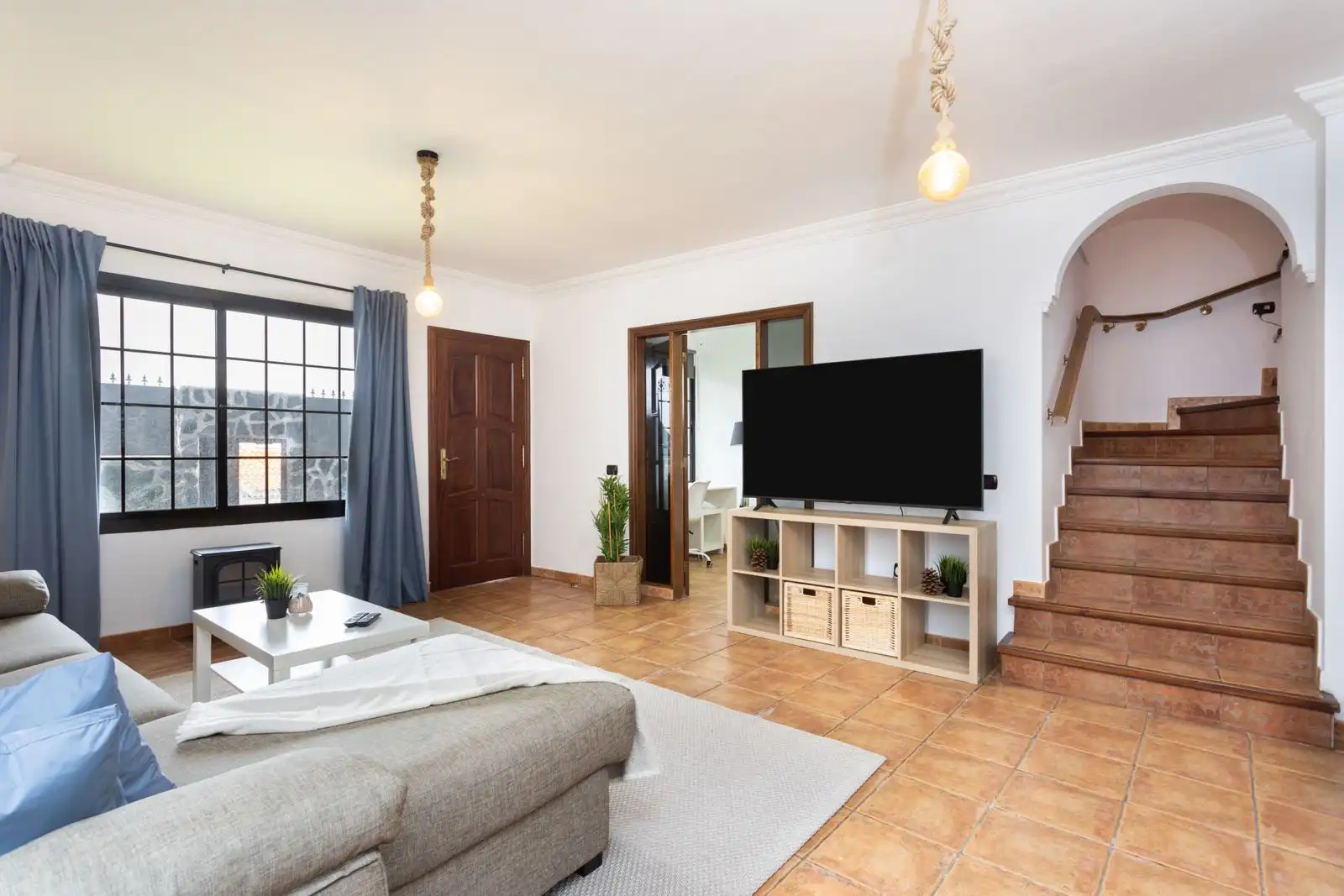 Living room of Detached homes for sale in El Sauzal  with Private garden, Terrace and Balcony