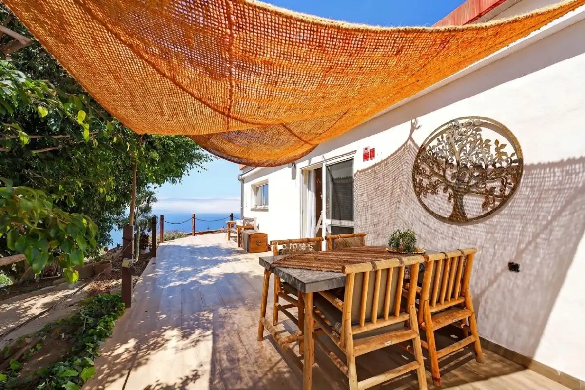 Terraza de Finca rústica en venta en Guía de Isora con Jardín privado, Terraza y Piscina