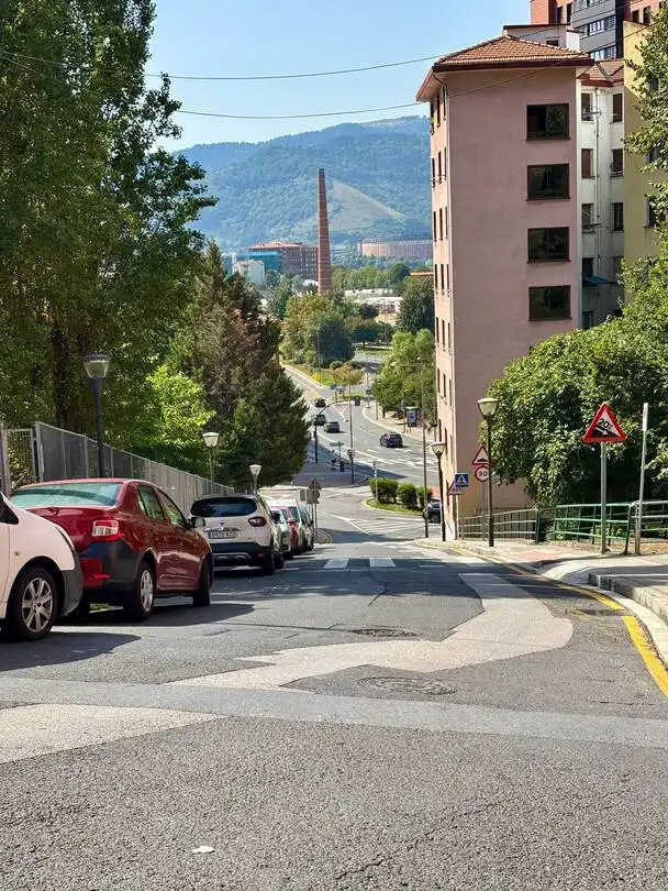Exterior view of Flat for sale in Bilbao   with Heating and Furnished