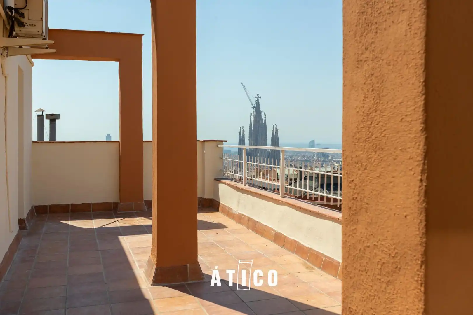 Terraza de Ático en venta en Barcelona con Terraza