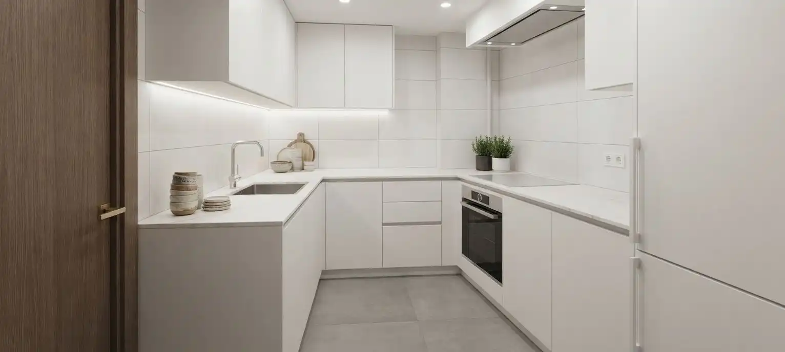 Cocina de Piso en venta en Barberà del Vallès con Calefacción