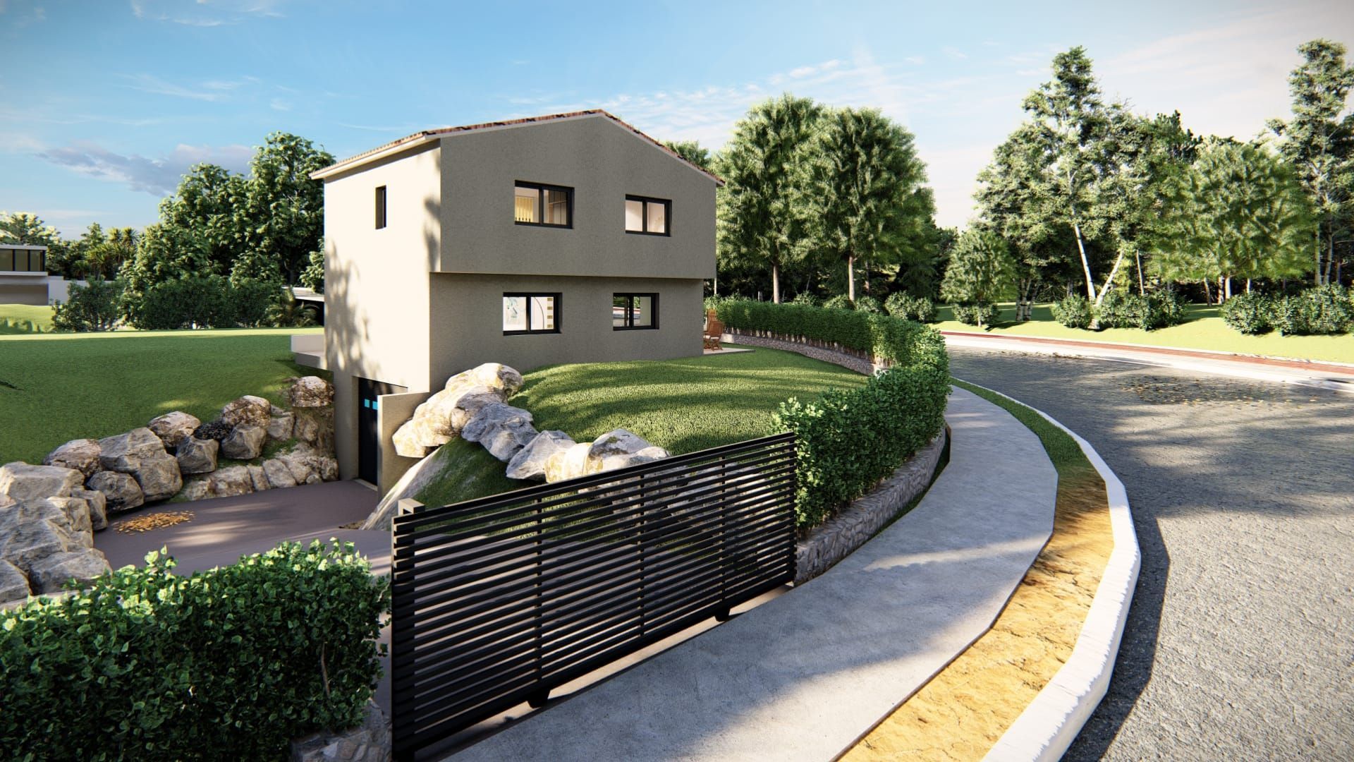 Garden of House or chalet for sale in Castellcir  with Air Conditioner, Heating and Private garden