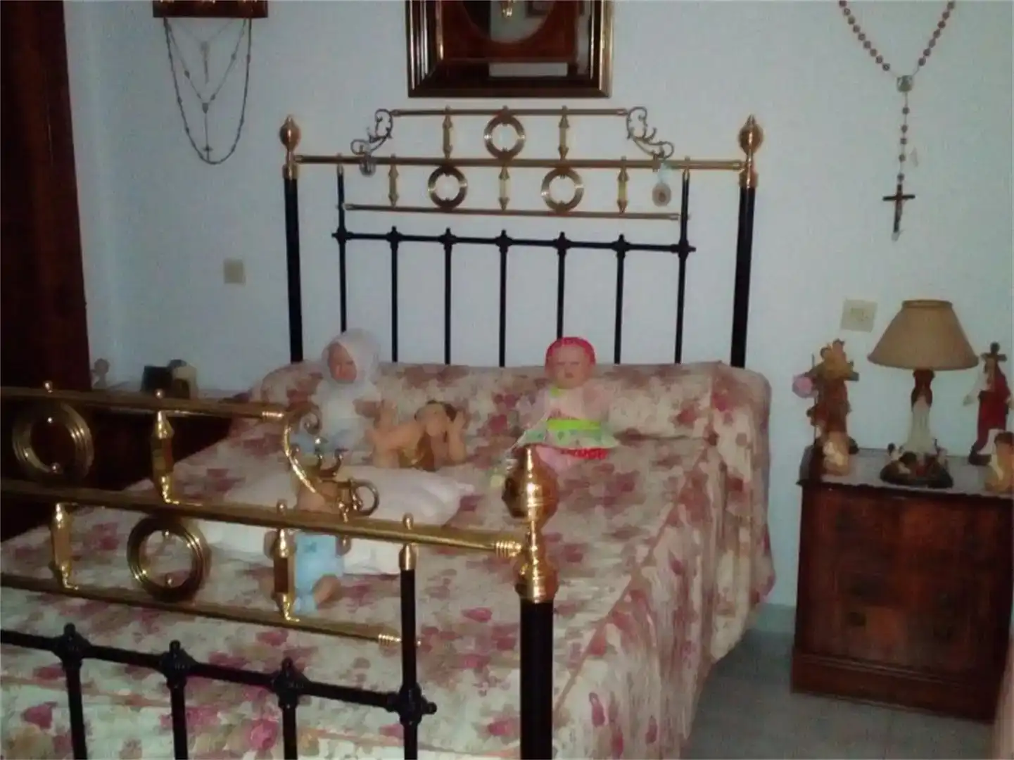 Dormitori de Casa adosada en venda en Zufre amb Aire condicionat, Moblat i Balcó