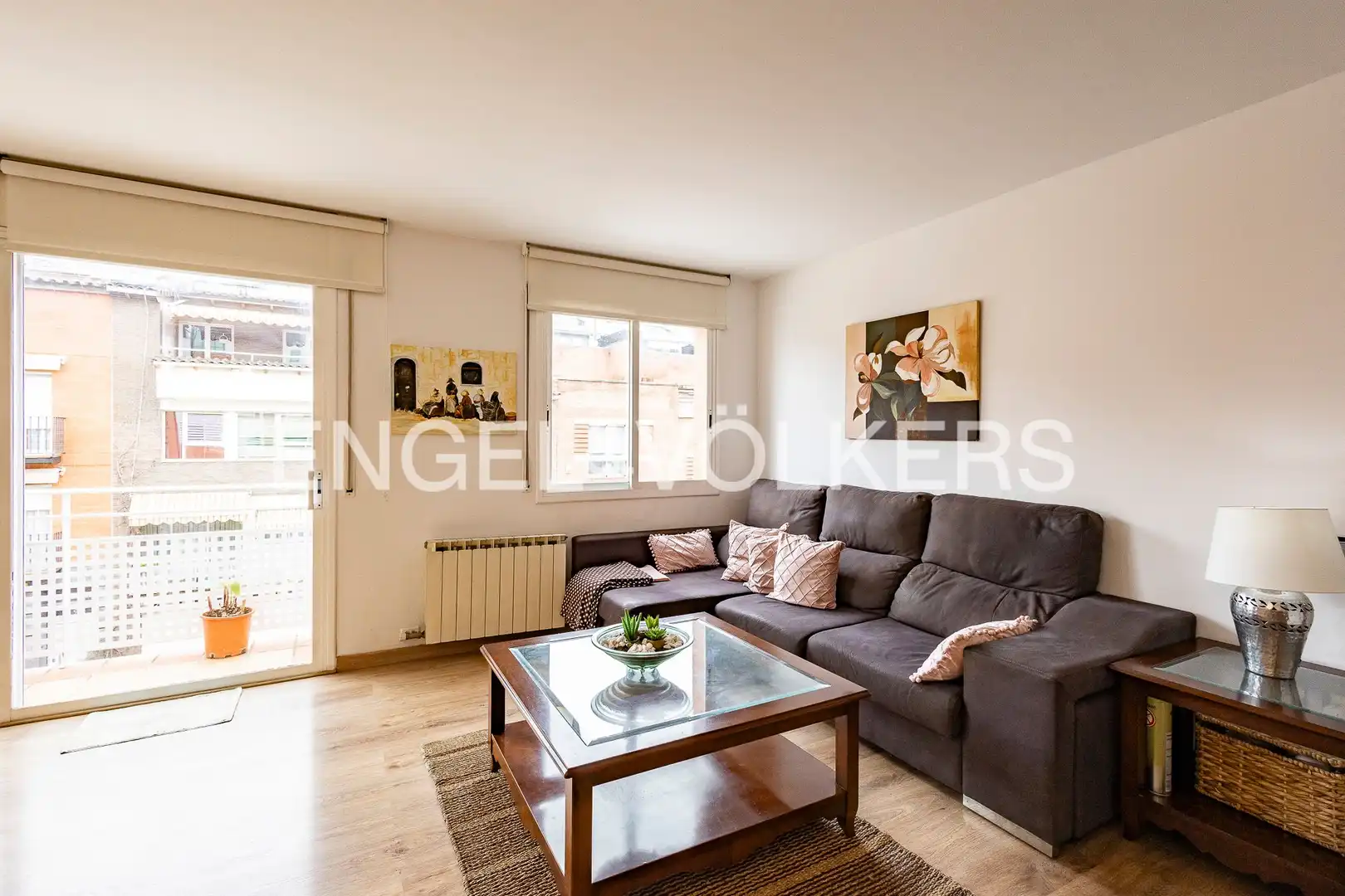 Sala de estar de Dúplex en venta en Terrassa con Aire acondicionado, Calefacción y Parquet
