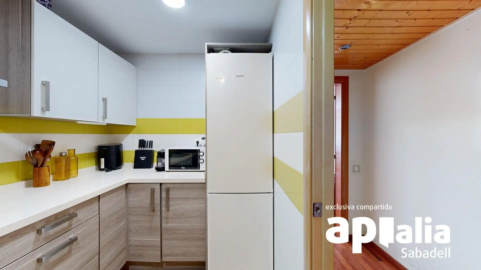 Küche von Wohnung zum Verkauf in Barberà del Vallès mit Heizung, Terrasse und Balkon